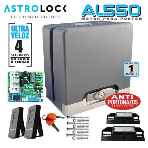 Motor Astrolock Antiportonazo Ultra Rápido 550 Kg-0