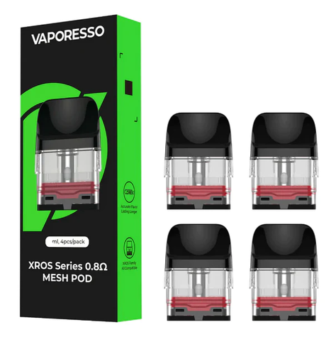 Cartuchos Vaporesso XROS Pods 4 Uds-0