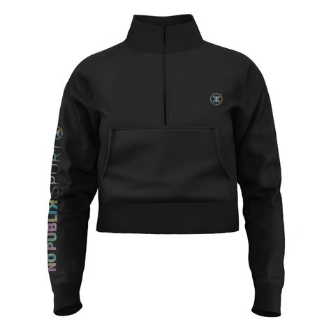Polerón Deportivo Beetle Negro No Publik-4