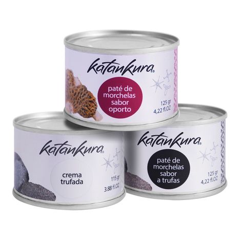 1 Pate Hongos Trufa + 1 Paté Hongos Oporto + 1 Crema Trufada-0
