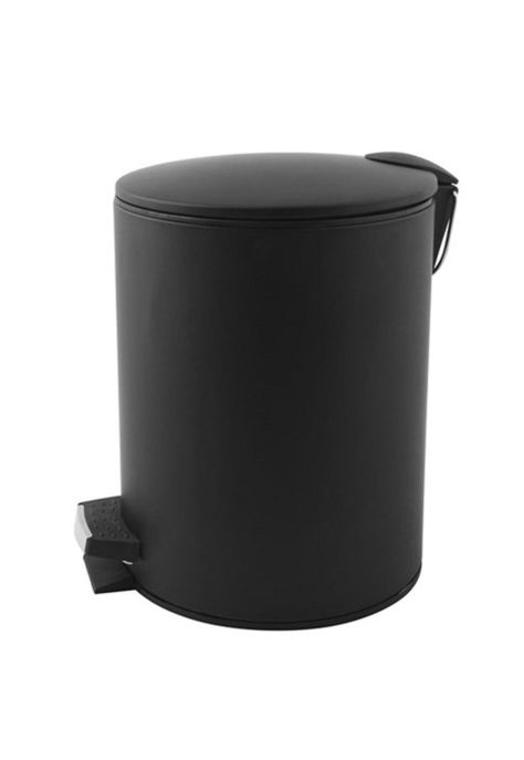 BASURERO CON CIERRE SUAVE 3L NEGRO-0
