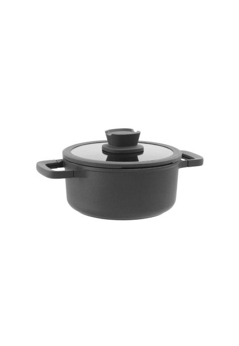 Olla con tapa antiadherente Stone+ 24x11cm-0