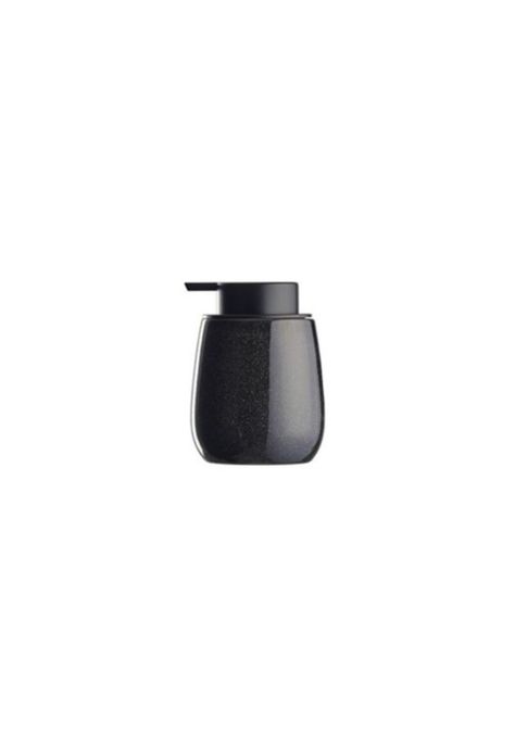 DISPENSADOR DE JABON 300 ML CERAMICA GRES NEGRO-0