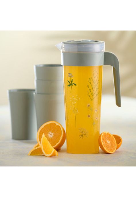 JARRA 1,1L CON 4 VASOS VERDE MUSGO-1