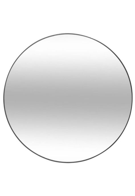 Espejo Alice diám. 76 cm metal borde negro-0
