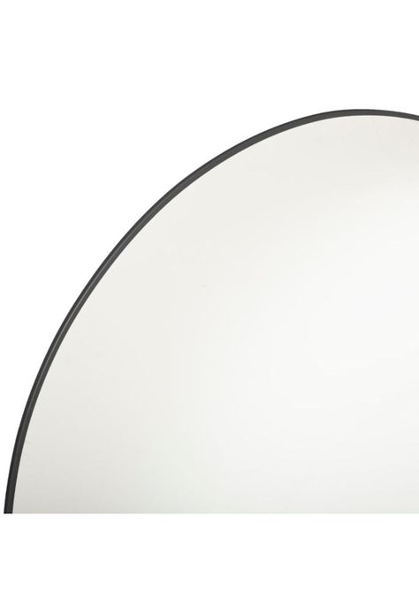 Espejo Alice diám. 76 cm metal borde negro-1