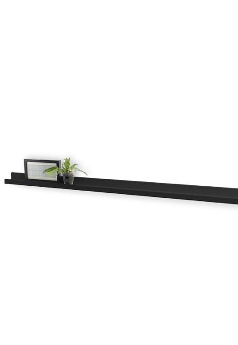 REPISA MDF NEGRA 100X10X4.5CM-0