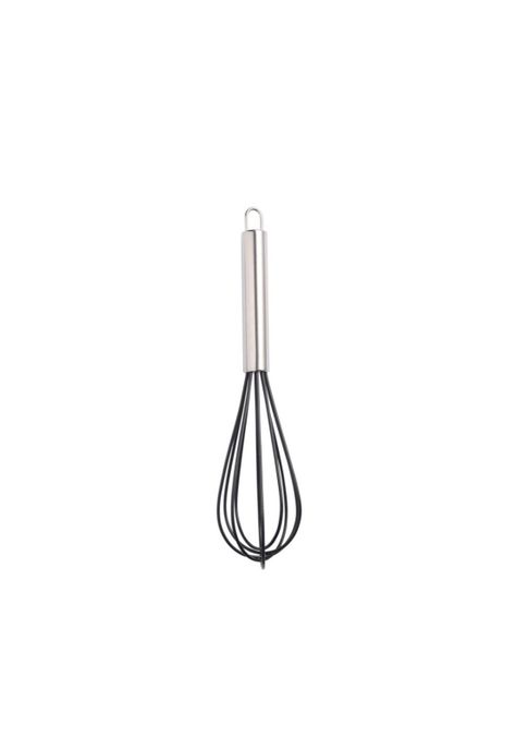BATIDOR MANUAL 25 CM ACERO INOX NEGRO-1