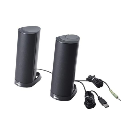 Parlantes Altavoces Multimedia Dell AX210-0