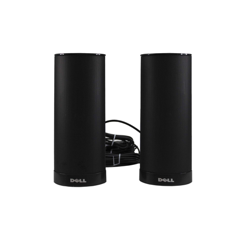 Parlantes Altavoces Multimedia Dell AX210-1