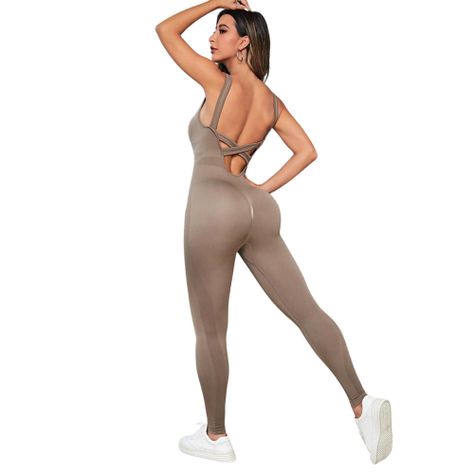 Enterito Push Up Sin Mangas Beige Sukha-2