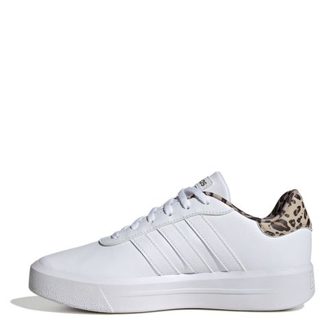 Zapatilla Urbana Court Platform Adidas Mujer Blanco-2