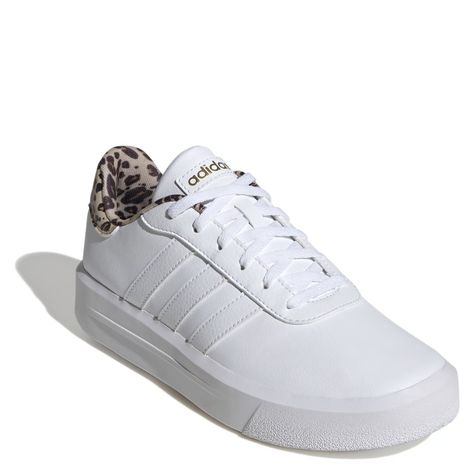 Zapatilla Urbana Court Platform Adidas Mujer Blanco-4