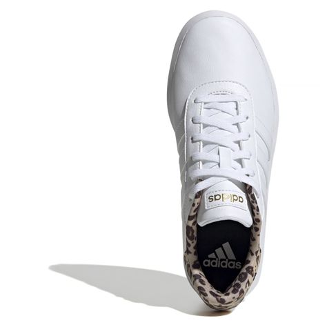 Zapatilla Urbana Court Platform Adidas Mujer Blanco-3