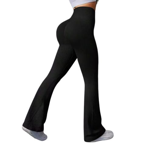 Calzas Leggings Push Up Alta Flare Sukha Negro-0
