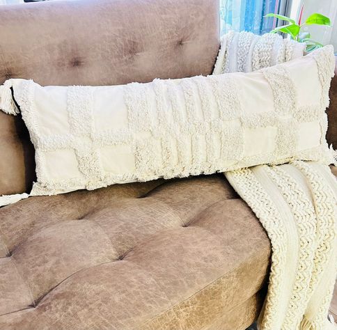Cojin bohemio king rectangular 35 x 90cm-0