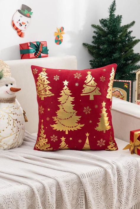 Cojín navideño con diseño estampado - D11-1