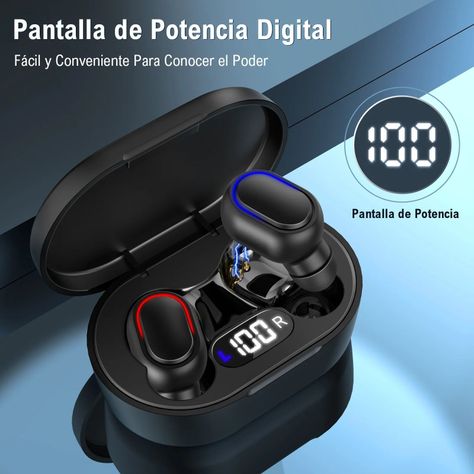 Auriculares inalámbricos AUT114 - NEGRO-1