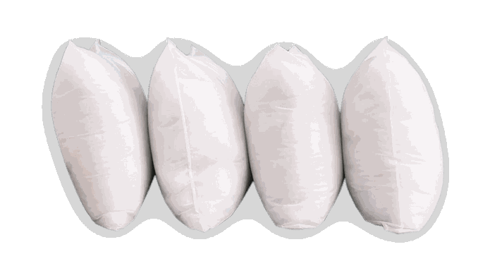 Set de 4 rellenos para cojines 45 x45 cm -0