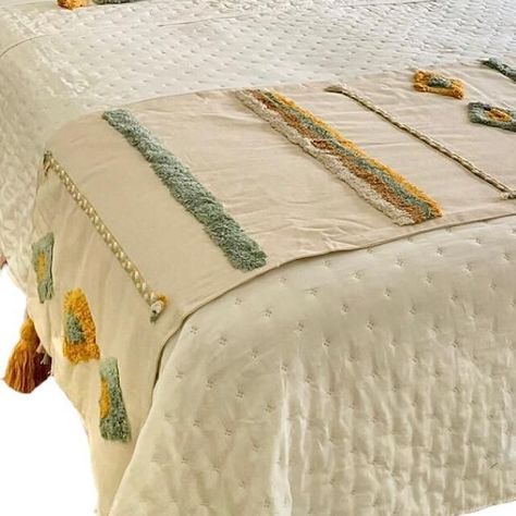 Piecera bohemia combinada + 2 fundas para cojines de 45x45-1