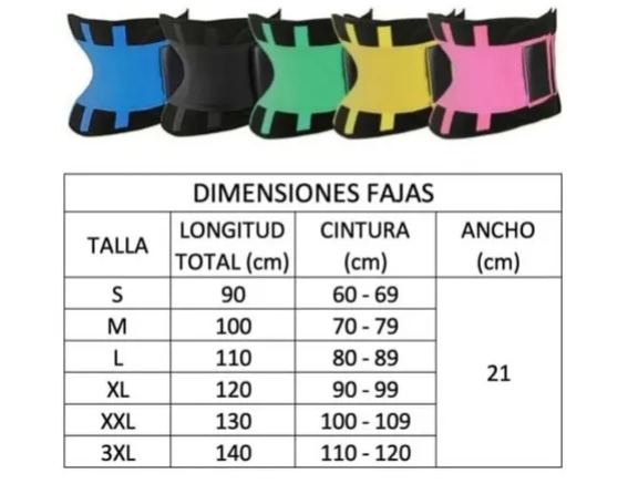 Faja Reductora Mujer Cintura De Avispa Moldeadora Talla 3XL-2