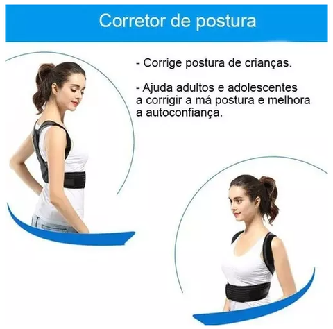 Cinturón De Corrección De Postura De Espalda ajustable-3