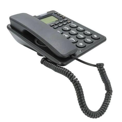 Teléfono Fijo Alámbrico De Sobremesa Uniden AT6411-0