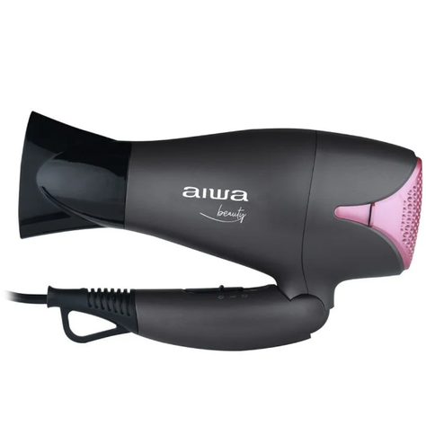 Secador De Pelo Aiwa AW-THD1839 Sin Frizz-5