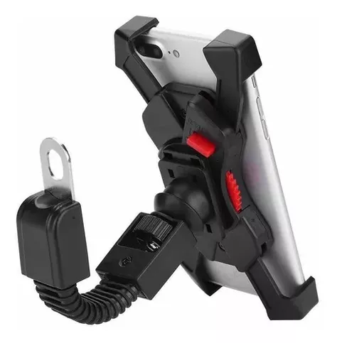 Soporte De Teléfono Para Motos Giratorio Sh-3081-0