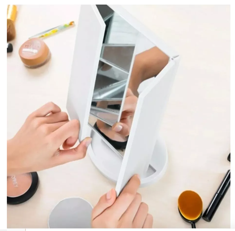 Espejo De Aumento Para Un Amplio Ángulo De Visión Plegable-5