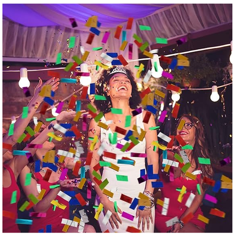 Tubo De Confetis De 1M Fiestas Fin De Año Eventos-3