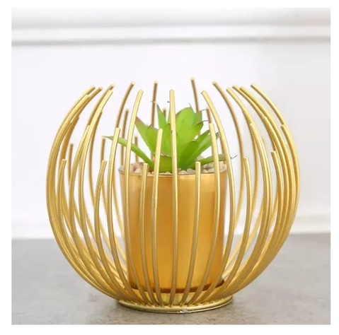 Porta Vela Dorado Elegante-3
