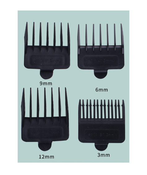 Maquina Cortadora De Pelo Masculina Afeitadora Hoja Ajustable-2
