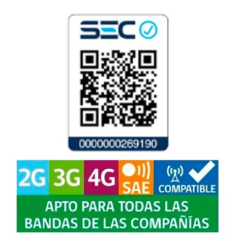 Teléfono Senior Phone SOS 4G LTE Celular Almeja Mas SIM Card-6