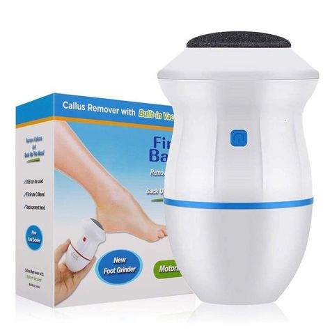 Removedor Quitador De Callos De Pies Pedicura Eléctrico-1