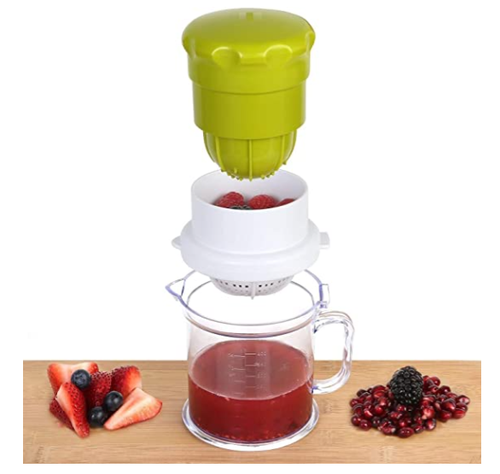 Mini Exprimidor Manual De Frutas Y Verduras-1