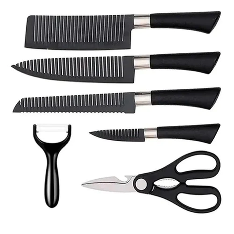 Kit De Cuchillos Contiene 6 Diferentes Piezas -5