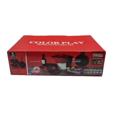 Set De Ollas De 5 Piezas CA002S001 Red-0