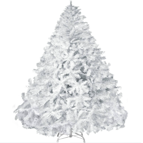 Árbol De Navidad Blanco 2.10 CM Artificial Frondoso-0