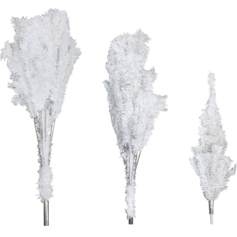 Árbol De Navidad Blanco 2.10 CM Artificial Frondoso-1