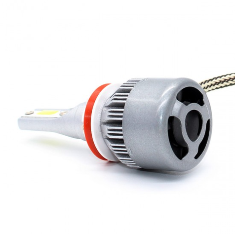 Pack 2 Ampolleta Led Faro Delantero H11 Autos-1