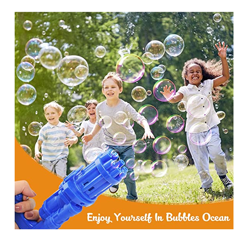 Pistola De Burbujas Para Niños Con 8 Agujeros-5