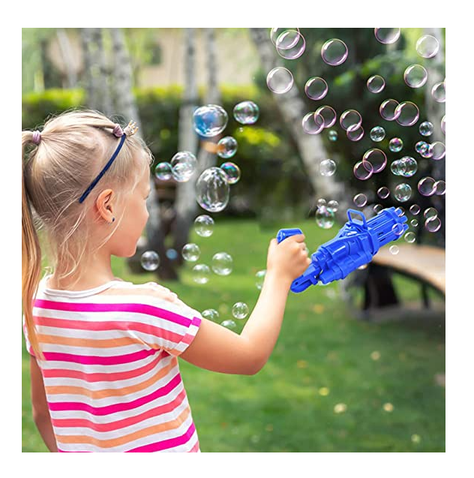 Pistola De Burbujas Para Niños Con 8 Agujeros-3