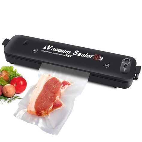 Máquina Selladora Al Vacío De Alimentos + 10 Bolsas-6