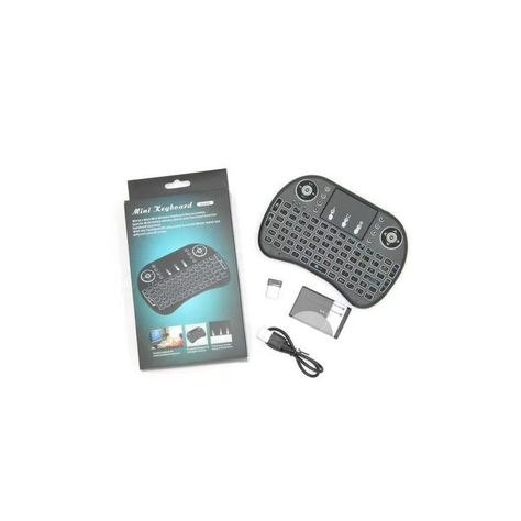 Mini Teclado Inalámbrico Smart TV Backlit Luz -1