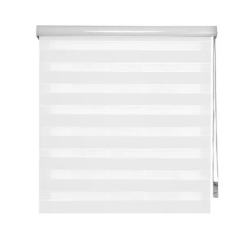 Cortina roller duo 100 x 240 Blanca-0