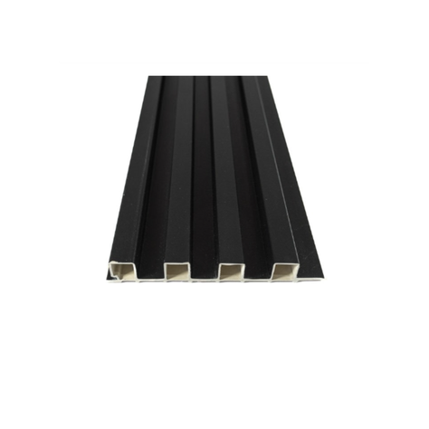Wall panel diseño negro 10 piezas-1