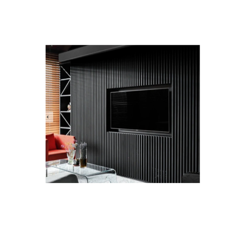 Wall panel diseño negro 10 piezas-2