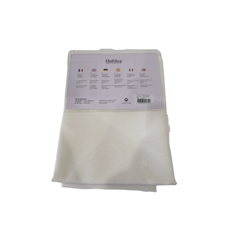 Cortina blanca tela 140x230 cm-1