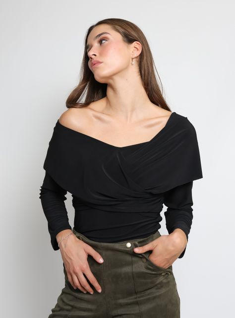 Polera Suri Negro Natalia Seguel-1